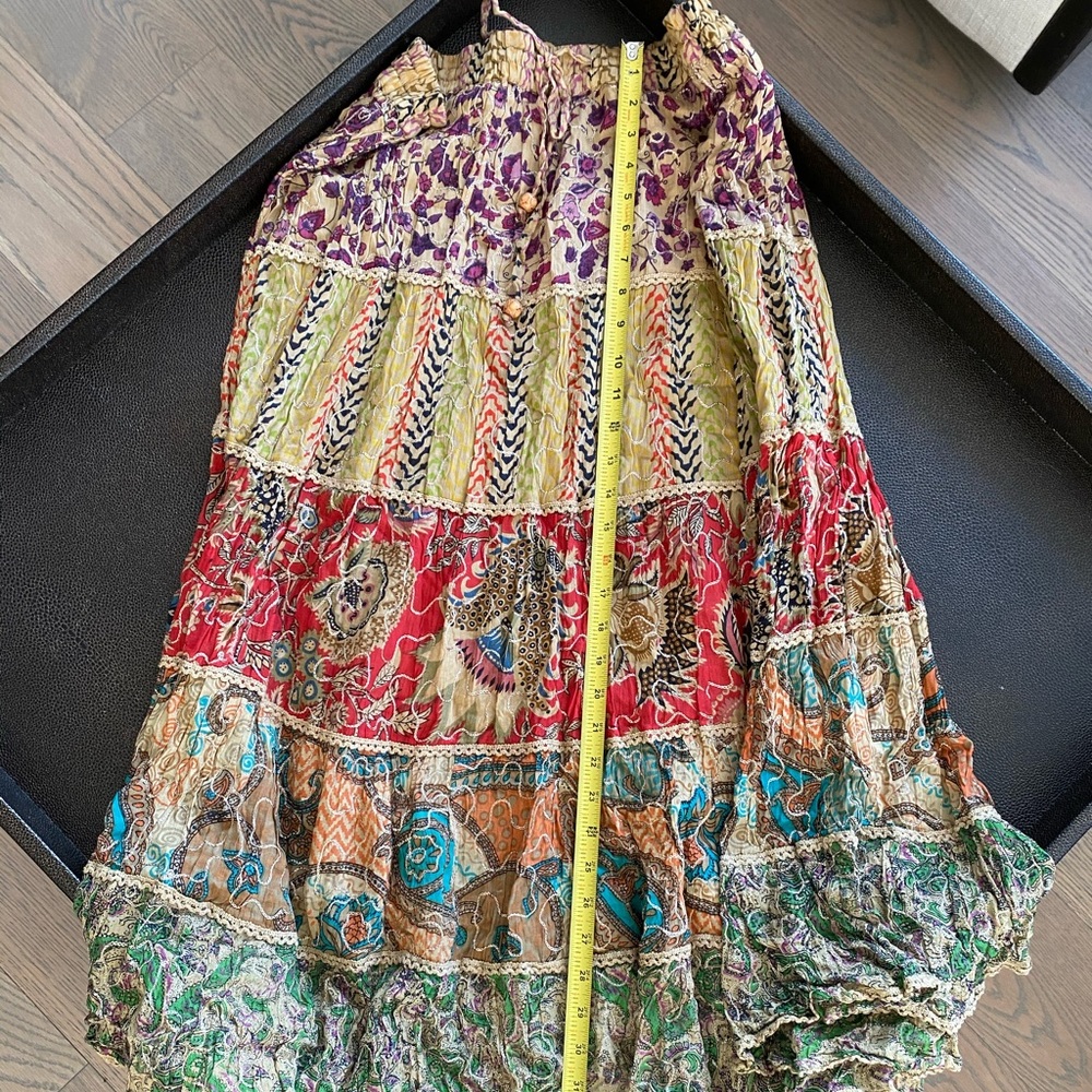 Boho skirt in cotton
